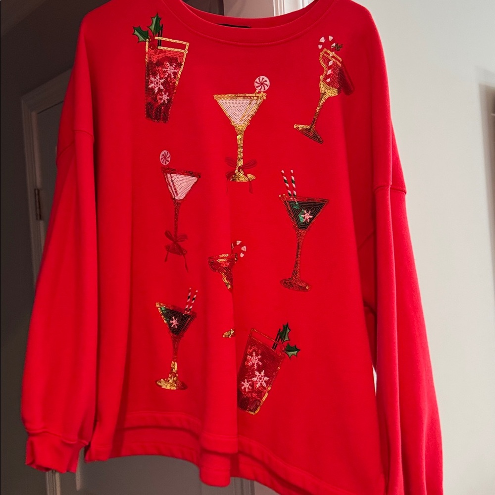 Sparkly Christmas Sweatshirt
